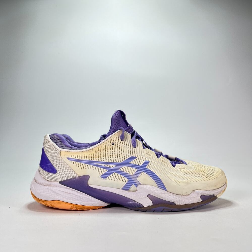 ASICS Court FF 3 White Purple Tennis Court Shoes Sneaker 1042A220 Women Size 9.5